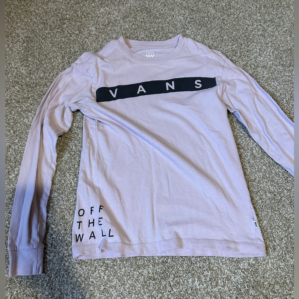 Light Purple Vans Longsleeve